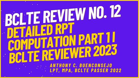 bclte reviewer|Iba pa.